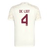 Maillot de Supporter FC Bayern Munich De Ligt 4 Champions League Troisième 2023-24 Pour Homme